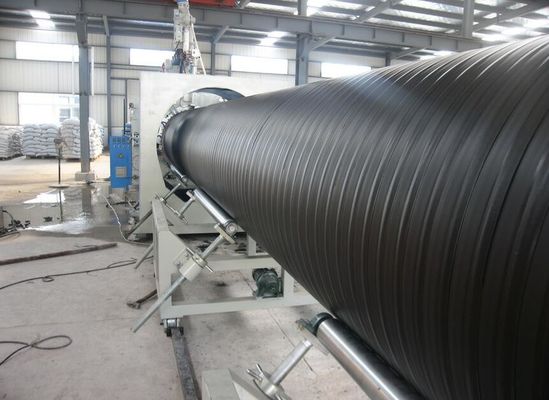 Máquina espiral flexible de la fabricación del tubo del HDPE/Pvc con el certificado del CE ISO9001