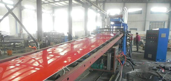 Línea plástica de la protuberancia de la hoja de la impresión de los PP/del PE, cadena de producción plástica reciclada de la hoja