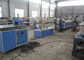 Línea de producción de perfiles de plástico con extrusores cónicos de doble tornillo, máquina de extrusión de perfiles de PVC WPC