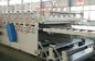 Tres máquina de la protuberancia de la plantilla WPC de la construcción de la capa/cadena de producción tornillo del doble