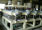Cadena de producción plástica del tablero de dos tornillos fabricación Shuttering del tablero de la construcción del PVC de WPC