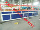 El panel de pared de WPC/línea plástica 160-280kg/h de la protuberancia del perfil del Decking