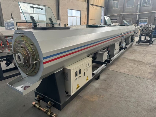 Un buen precio. SJ75/33 Línea de producción de tuberías de PE HDPE LDPE, extrusora de tuberías de PE de alta velocidad en línea