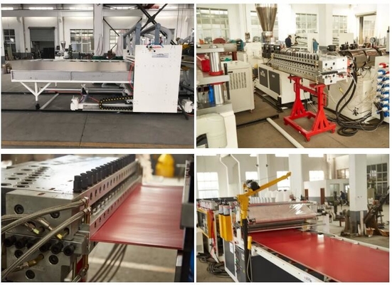 Un buen precio. Máquina del tablero de la espuma del PVC de los muebles WPC con el extrusor de tornillo gemelo en línea