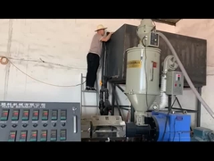 Línea de extrusión de tuberías de plástico 25m*2.6m*1.8m Dimensión de la máquina para la producción de tuberías versátiles