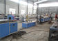 Cadena de producción del perfil del PVC PP PE para la fabricación compuesta plástica de madera del perfil