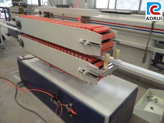Un buen precio. Maquinaria plástica de la protuberancia del tubo del drenaje del PVC, máquina gemela cónica del extrusor de tornillo del PVC en línea