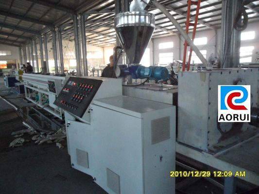 Un buen precio. Línea plástica de la protuberancia del tubo del HDPE/LDPE, cadena de producción acanalada de un sólo recinto del tubo en línea