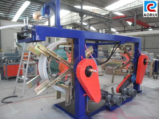 Un buen precio. Maquinaria de la protuberancia de los plásticos para el tubo suave reforzado fibra doble del PVC del tornillo en línea