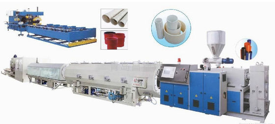 Un buen precio. máquina de la protuberancia del tubo del PVC de 16-800m m, cadena de producción del tubo de CPVC en línea