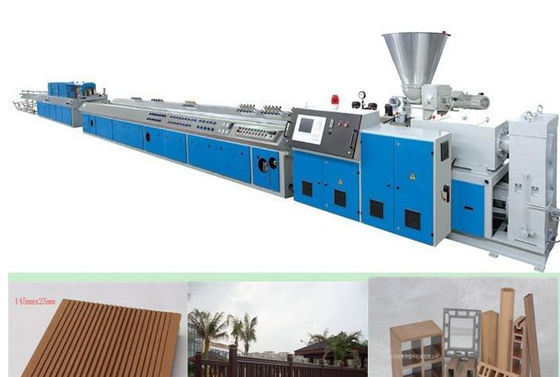 Un buen precio. Cadena de producción doble del tablero de la espuma del PVC del tornillo/línea de la protuberancia del perfil, planta del perfil del PVC en línea