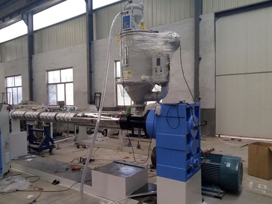 Un buen precio. Línea de producción de tuberías de PE HDPE PPR Línea de extrusión de tuberías de agua de plástico PE Fácil de operar en línea