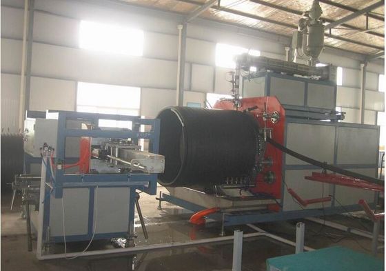 Un buen precio. Línea plástica de la protuberancia de la máquina de la protuberancia del tubo del HDPE, cadena de producción del tubo de la bobina de Sprial del HDPE en línea