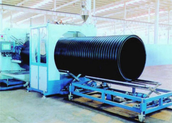 Un buen precio. Línea plástica tubo acanalado de la protuberancia del HDPE completamente automático de Sprial que hace la máquina en línea