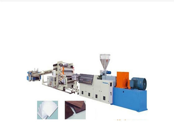 Un buen precio. Tablero Co - cadena de la espuma del PVC WPC de producción del tablero de la protuberancia WPC para los muebles en línea