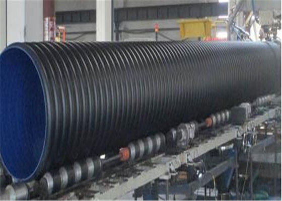 Un buen precio. La cadena de producción acanalada plástica del tubo del solo tornillo/PE acanaló el tubo que hacía la máquina en línea