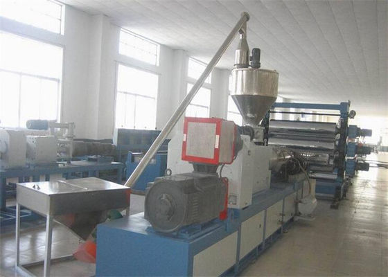 Un buen precio. Cadena de producción plástica de la hoja máquina plástica del extrusor de los PP PE para hacer la hoja hueco en línea