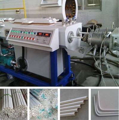 Un buen precio. Cadena de producción plástica de máquina de la protuberancia de los PP PE del tubo confiable del gemelo completamente automática en línea