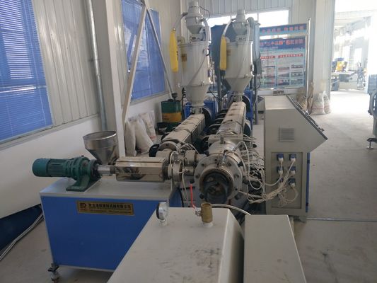 Máquina de fabricación de tuberías de gas / tuberías de agua de PE en HDPE, extrusora de tornillo único con certificado CE