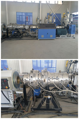Un buen precio. Capacidad máxima 200-500 kg/h Línea de extrusión de tuberías de plástico Flexible Confiable en línea
