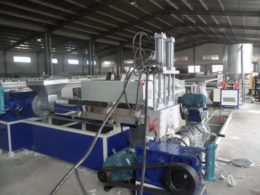 Un buen precio. Extrusor de solo tornillo reciclado etapa doble del gránulo, máquina de la pelotilla de la escama de la botella en línea